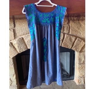 Mi Golondrina Flores Dress